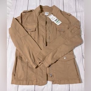 Brown utility jacket